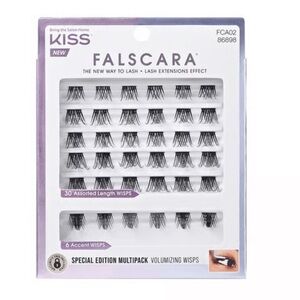 Kiss Special Edition Falscara False Eyelashes Volumizing Wisps Multipack (36 ct)